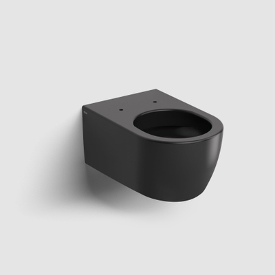 Clou New Hammock WC suspendu - 54x36,5x33cm - sans bride - sans abattant - à fond profond - noir mat