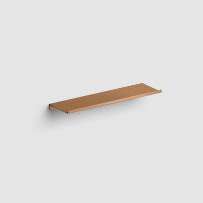 Clou Fold tablette 50 cm bronze brossé PVD