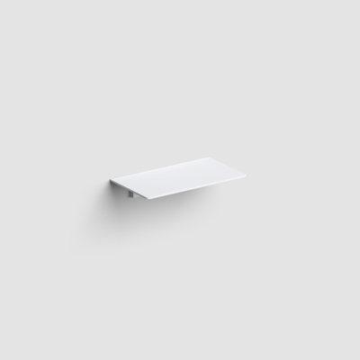 Clou Sjokker tablette pour téléphone 18x10x3,5cm modèle mural Blanc mat