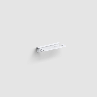 Clou Fold toiletrolhouder zonder klep mat wit