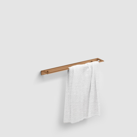 Clou Fold porte-serviettes 45 cm bronze brossé PVD SW917284