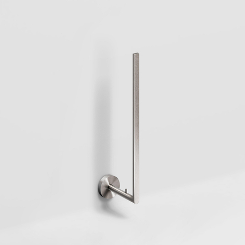 Clou Flat porte-rouleau de réserve 4,8x30,6cm pour 3 pièces inox brossé SW644002