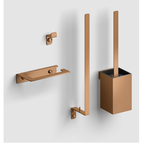 Clou Fold kit accessoires WC bronze brossé PVD SW1242495