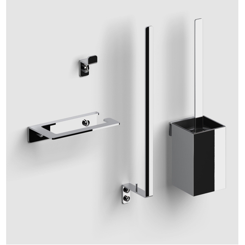 Clou Fold ensemble d'accessoires pour toilette chrome SW809557