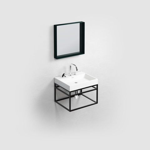 Clou Frame 50x42cm profil tubulaire Noir mat SW411461