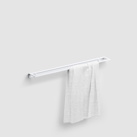 Clou Fold porte-serviettes 60cm blanc mat revêtement par poudre SW417075