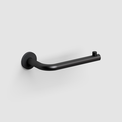 Clou Kaldur porte-rouleau de papier toilette en L sans couvercle noir mat SW917294