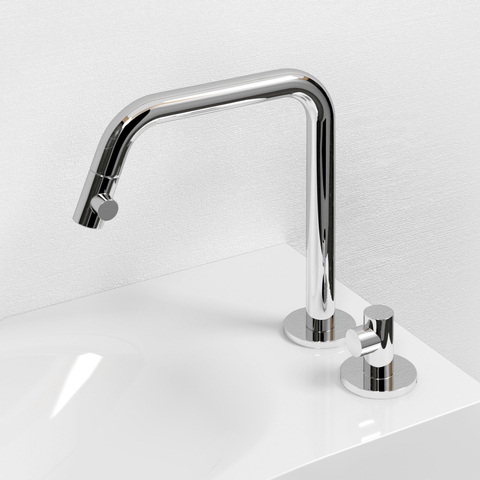 Clou Kaldur robinets chrome mitigeur de lavabo droite SW161928