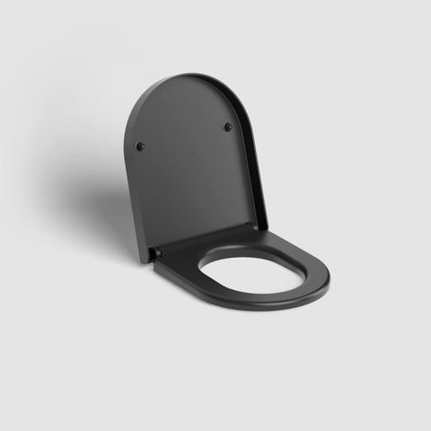 Clou New Hammock WC suspendu – sans bride – profondeur 54,5 cm – avec abattant softclose – noir mat SW1442475