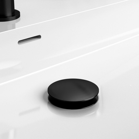 Clou Wash Me bouchon avec cache non fermable Noir mat SW405731