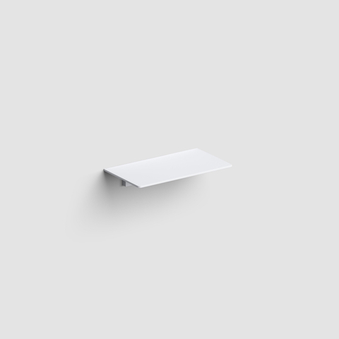Clou Sjokker telefoon planchet 18x10x3.5cm wandmodel Wit mat SW398186