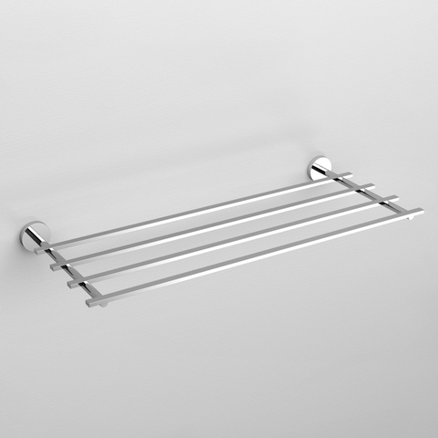 Clou Flat porte-serviettes 60cm double Chromé SW9757