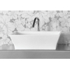 Crosstone Izzy opbouwwastafel 37x51.5x15cm 0 kraangaten Solid Surface wit mat SW96957 Crosstone Izzy opbouwwastafel 37x51.5x15cm 0 kraangaten Solid Surface wit mat SW96957