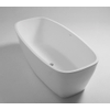 Crosstone Maike vrijstaand bad 78x175x55cm Solid Surface mat wit SW96950 Crosstone Maike vrijstaand bad 78x175x55cm Solid Surface mat wit SW96950