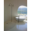 Crosstone Max baignoire îlot 176x96x51cm ovale Solid Surface blanc mat SW96969