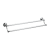 Crosswater Belgravia Handdoekhouder - dubbel - 60cm - hoogglans chroom SW24271