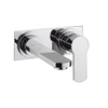 Crosswater Wisp inbouw wastafelkraan 2 gats met plateau chroom SW24775 Crosswater Wisp inbouw wastafelkraan 2 gats met plateau chroom SW24775