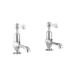 Robinetterie lavabo Crosswater Belgravia - froid/chaud - 2 trous - levier - chrome SW24299