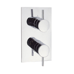 Crosswater Kai inbouwdouchekraan thermostatisch 2 weg staand chroom SW640064