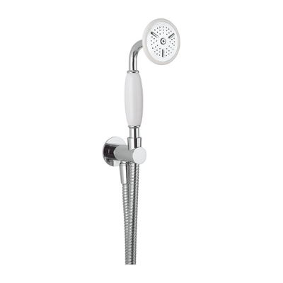 Crosswater Belgravia Handdoucheset - handdouche - wandbeugel - slang - G1/2 - hoogglans chroom