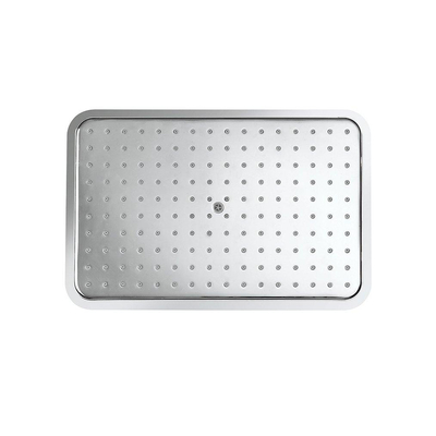 Crosswater Essence Hoofddouche - rechthoek - 32x21cm - hoogglans chroom