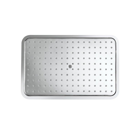Crosswater Essence Hoofddouche - rechthoek - 32x21cm - hoogglans chroom SW24466