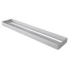 Haceka Aline Porte-serviettes double 60cm Aluminium Aluminium brossé SW211033