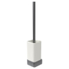 Haceka Aline Garniture de balai de WC Aluminium Brossé Gris SW213393
