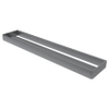 Haceka Aline Porte-serviettes double 60cm aluminium Gris brossé SW213395