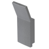 Haceka Aline Patère aluminium Gris mat SW213387