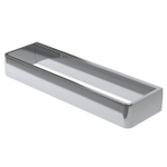 Haceka Aline handdoekhouder 25cm Aluminium Glans Zilver SW211019