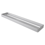 Haceka Aline Handdoekhouder dubbel 60cm Aluminium Geborsteld Aluminium SW211033