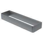 Haceka Aline Porte-serviettes 25cm Aluminium Brossé Gris SW213391