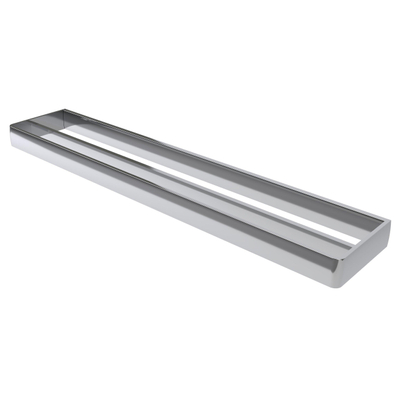 Haceka Aline Porte-serviettes double 60cm Aluminium Poli Aluminium