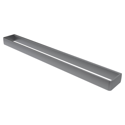 Haceka Aline Porte-serviettes 61cm Aluminium Brossé Gris
