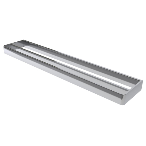 Haceka Aline Porte-serviettes double 60cm Aluminium Poli Aluminium SW211023