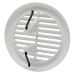 IVC AIR Rooster Rond Met Clip Kunststof Diameter 100mm 1159444 Sanitairwinkel Nl