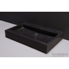 Forzalaqua Palermo wastafel 80.5x51.5x9cm Rechthoek 1 kraangat Natuursteen Hardsteen gezoet SW67897