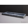 Forzalaqua Palermo wastafel 100.5x51.5x9cm RECHTHOEK 1 wasbak 0 kraangaten Marmer gezoet blauw wit SW67778 Forzalaqua Palermo wastafel 100.5x51.5x9cm RECHTHOEK 1 wasbak 0 kraangaten Marmer gezoet blauw wit SW67778