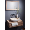 Forzalaqua Todi Meuble sous lavabo 180x51X25cm sans poignées 1 tiroir Oyster chêne massif SW67317 Forzalaqua Todi Meuble sous lavabo 180x51X25cm sans poignées 1 tiroir Oyster chêne massif SW67317