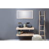 Forzalaqua Plateau wastafelblad 180X46X9cm Smoke massief eiken SW67247 Forzalaqua Plateau wastafelblad 180X46X9cm Smoke massief eiken SW67247