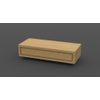 Forzalaqua Gela Meuble sous lavabo 160x60X25cm sans poignées 1 tiroir Smoke chêne massif SW66851 Forzalaqua Gela Meuble sous lavabo 160x60X25cm sans poignées 1 tiroir Smoke chêne massif SW66851