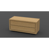 Forzalaqua Gela Armoire sous lavabo 60x40x50cm sans bonde sans poignées Havanna chêne massif SW66950 Forzalaqua Gela Armoire sous lavabo 60x40x50cm sans bonde sans poignées Havanna chêne massif SW66950