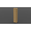 Forzalaqua Todi Armoire colonne haute 40x35x160cm sans poignées 1 porte Smoke chêne massif SW67475 Forzalaqua Todi Armoire colonne haute 40x35x160cm sans poignées 1 porte Smoke chêne massif SW67475