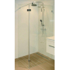 Royal Plaza Tilia inloopdouche 120 plus 35x200cm met vleugel compleet chroom profiel en helder glas met clean coating GA36733