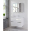 Bruynzeel Miko badmeubelset 91x66x51cm met spiegelkast glans wit GA31588 Bruynzeel Miko badmeubelset 91x66x51cm met spiegelkast glans wit GA31588