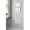 Bruynzeel Doro Fonteinmeubelset 50x61x25cm met spiegel mat wit GA50688 Bruynzeel Doro Fonteinmeubelset 50x61x25cm met spiegel mat wit GA50688