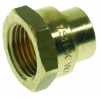 Vsh vis femelle 1/2bi.lang x15 mm cap. laiton GA81284