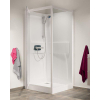 Sfa Kineprime douchecabine 100x80 plus douchebak 15cmh. plus therm.comb. helder glas SW30545 Sfa Kineprime douchecabine 100x80 plus douchebak 15cmh. plus therm.comb. helder glas SW30545