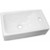 Jika Petit lave-mains 36x24cm blanc avec trou de robinet GA35252